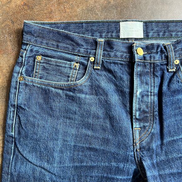 Sid Mashburn MADE IN USA Men's Selvedge Denim Jeans 34x30 CHECK MEASUREMENTS - Picture 1 of 7